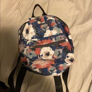 mini floral backpack